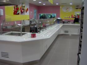 Linha self-service completa